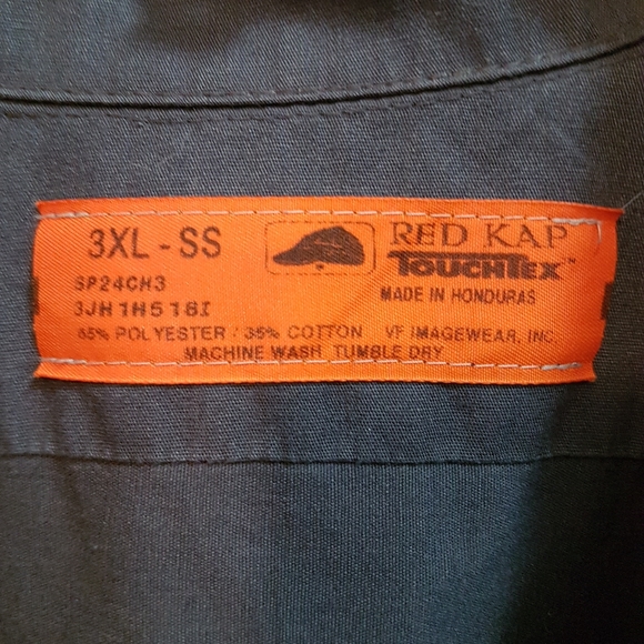 Hacker Mens shop shirt with  patch - Picture 4 of 4